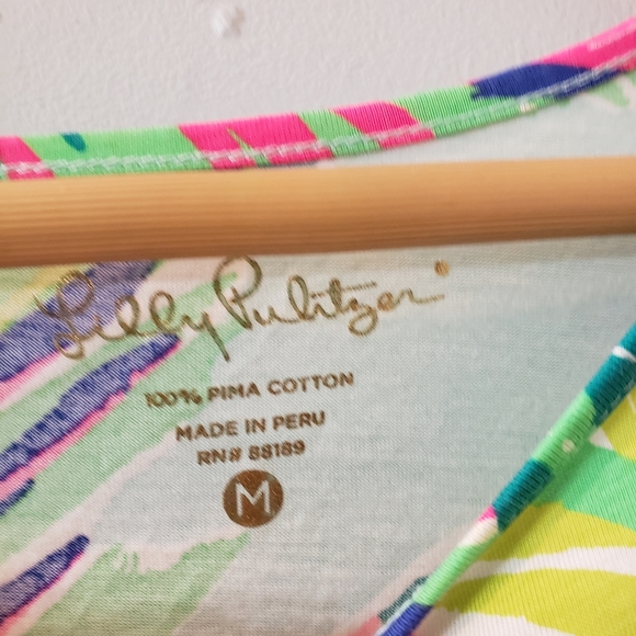 Lilly Pulitzer Marlowe Dress "Island Time Reduced" - Picture 3 of 3